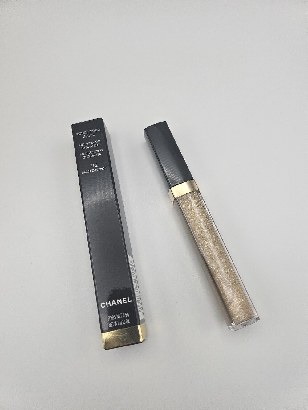 Brand new authentic Chanel lip gloss -712 MELTED HONEY